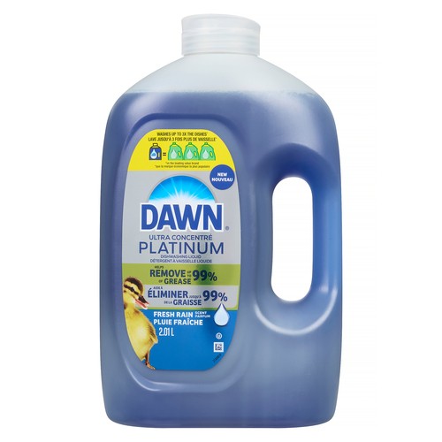 Dawn Platinum Dish Detergent Fresh Rain 2.01 L