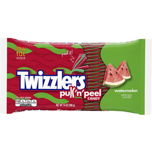 Twizzlers Pull N Peel Candy Watermelon 340 g
