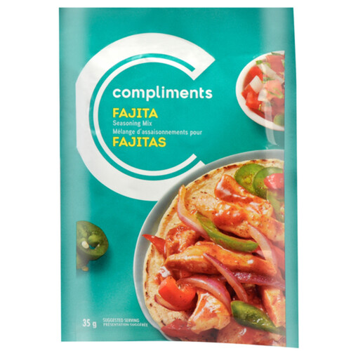 Compliments Fajita Seasoning Mix 35 g