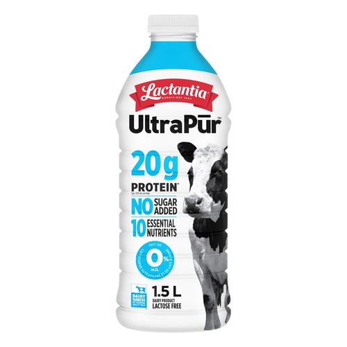 Lactantia UltraPur 0% Milk Ultra-Filtered 20 g Protein 1.5 L