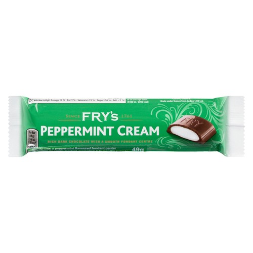 Fry's Chocolate Bar Peppermint Cream 49 g