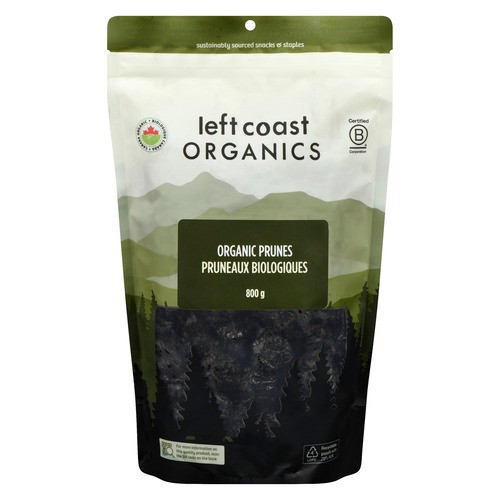 Left Coast Organics Organic Prunes Pitted 800 g