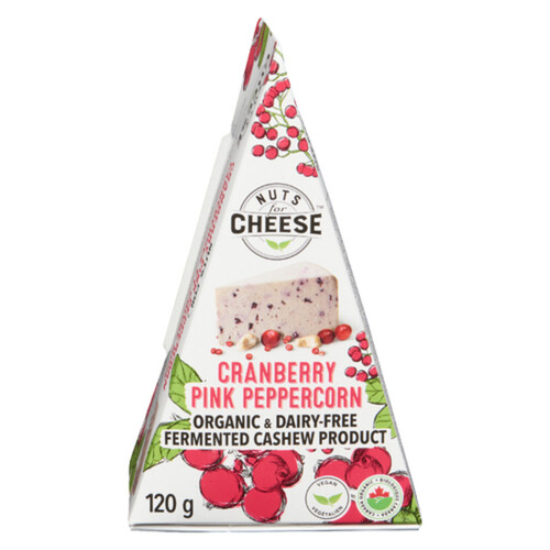 Nuts for Cheese Cranberry Pink Peppercorn Spread 120 g