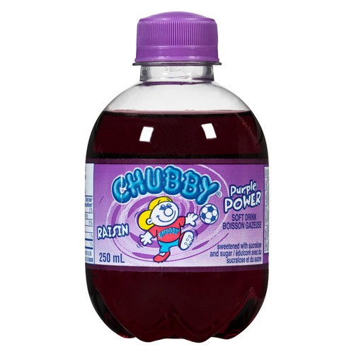 Chubby Soft Drink Purple Power 250 ml