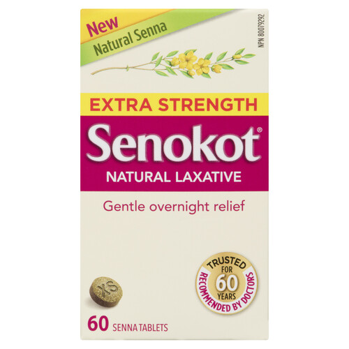 Senokot Tablets Extra Strength 60 EA