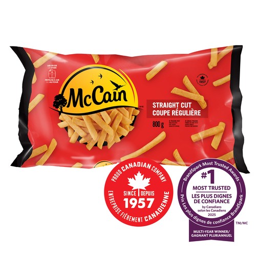 McCain Frozen French Fries Straight Cut 800 g