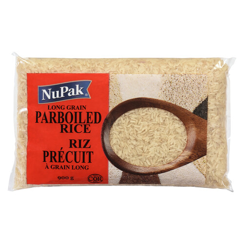 Nupak Rice Long Grain Parboiled 900 g