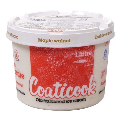 Coaticook Gluten-Free Ice Cream Maple Walnut 1 L