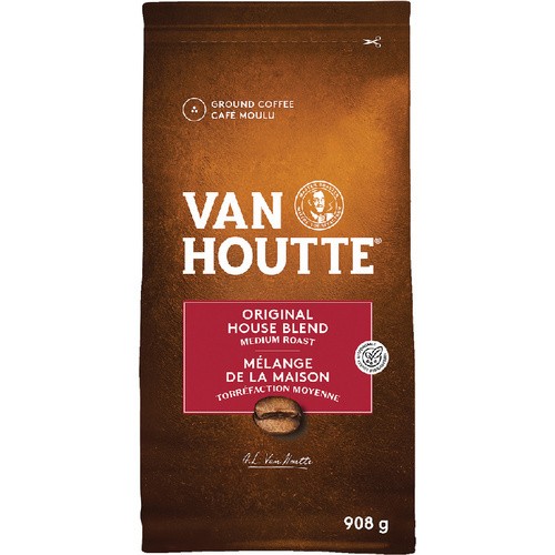 Van Houtte Ground Coffee House Blend Medium Roast 908 g