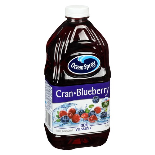 Ocean Spray Juice Cocktail Cranberry Blueberry 1.89 L (bottle)