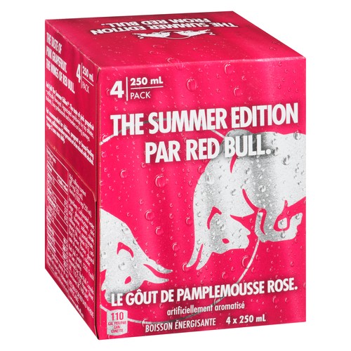 Red Bull Summer Edition GF Energy Drink 4 x 250 ml
