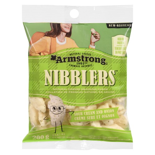 Armstrong Snacking Cheese Curds Sour Cream And Onion 200 g