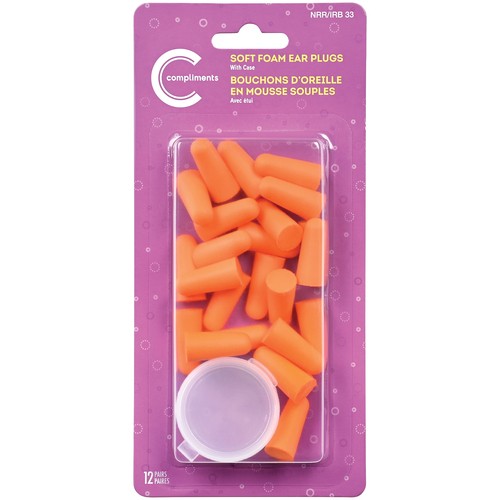 Compliments Soft Foam Earplugs