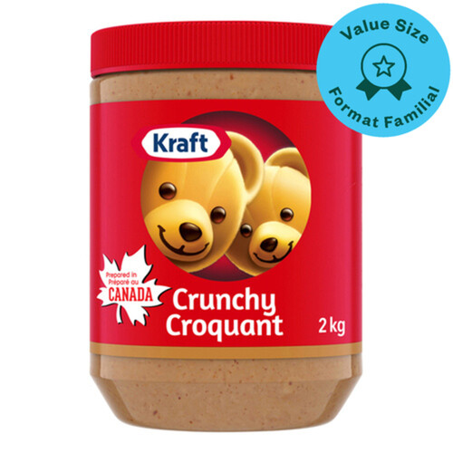 Kraft Peanut Butter Crunchy 2 kg