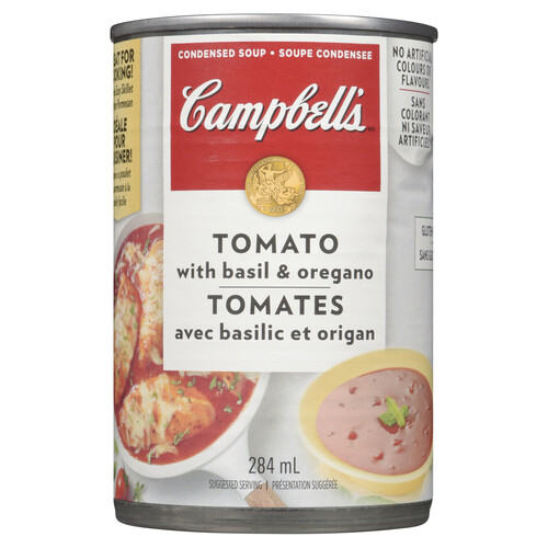 Campbell s Gluten Free Condensed Soup Tomato Basil Oregano 284