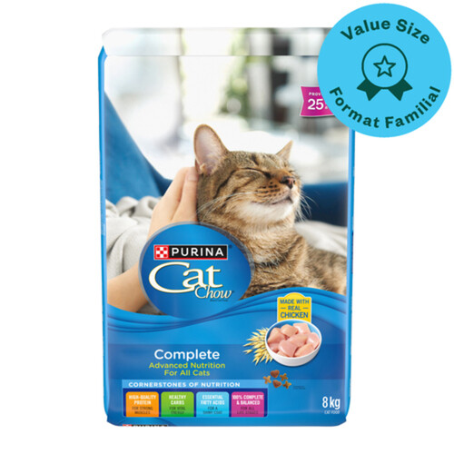 Cat Chow Dry Cat Food With Real Chicken 8 kg