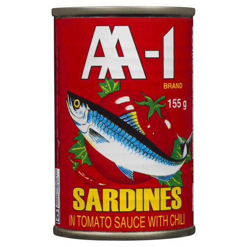 AA-1 Sardines In Tomato Sauce Hot 155 g