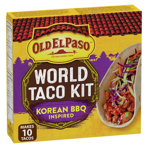 Old El Paso World Taco Kit Korean BBQ Inspired 331 g