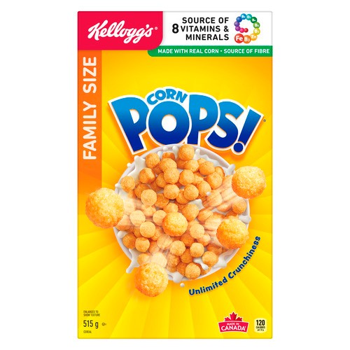 Kellogg's Cereal Corn Pops Family Pack 515 g