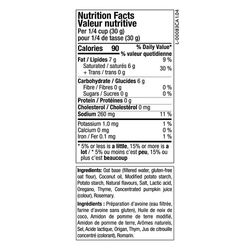 Daiya Foods Plant Based Goat Cheeze Flavour Crumbles 170 g