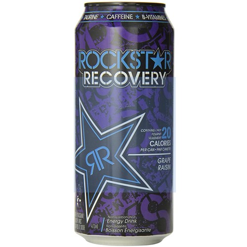 Rockstar Recovery Energy Drink Grape 473 ml (can)