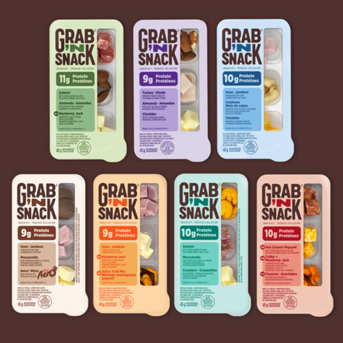 Grab'N Snack Snack Kit Ham Cheese And Trail Mix 48 g