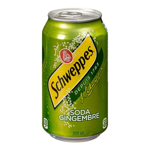 Schweppes Gingerale Soft Drink 355 ml