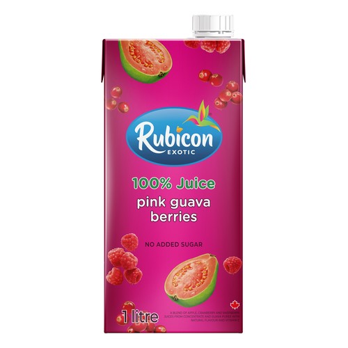 Rubicon Exotic 100% Juice Pink Guava Berries 1 L