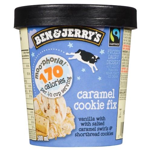 Ben & Jerry's Frozen Dairy Dessert Caramel Cookie Fix 500 ml