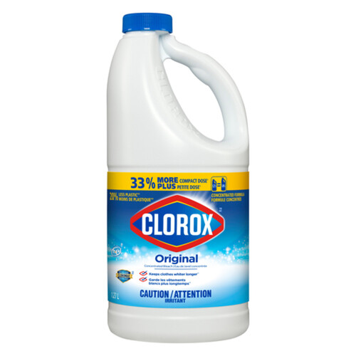 Clorox Concentrated Liquid Bleach Original 1.27 L