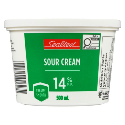 Sealtest 14% Sour Cream Smooth 500 ml