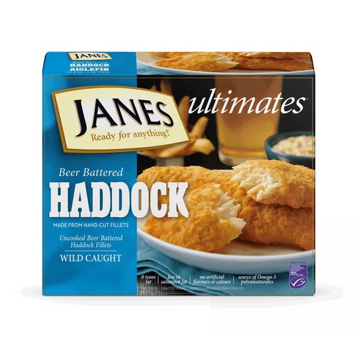 Janes Haddock Beer Battered 450 g