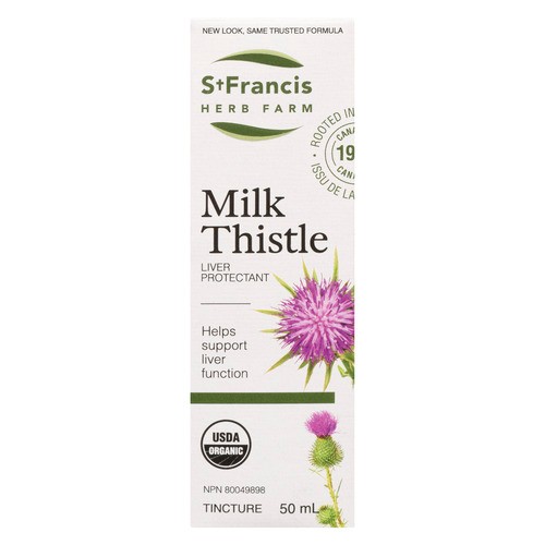 St. Francis Herb Farm Herbal Remedies Tincture Milk Thistle 50 ml