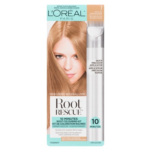 L'Oréal Hair Color Root Rescue Coloring Kit 7 1 Box