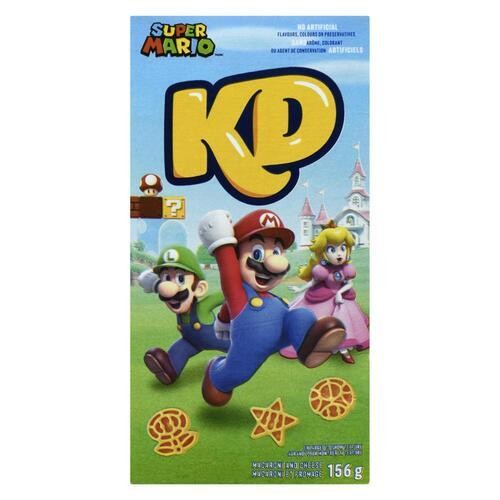 Kraft Dinner Macaroni & Cheese Super Mario 156 g