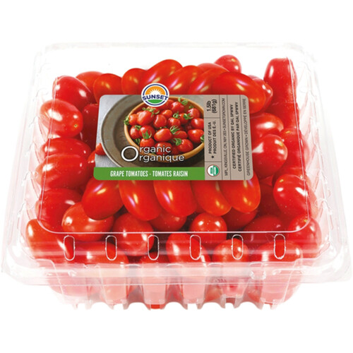 Sunset Organic Grape Tomatoes 680 g