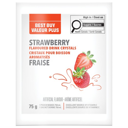 Best Buy Drink Crystals Strawberry 75 g