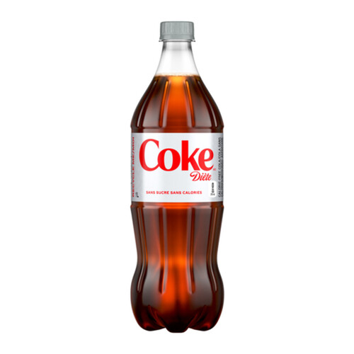 Coca-Cola Diet Coke Soft Drink 1 L (bottle)