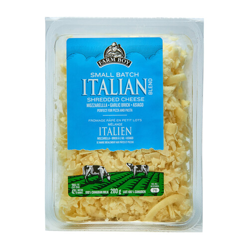 Farm Boy Shredded Cheese Italian Blend 280 g