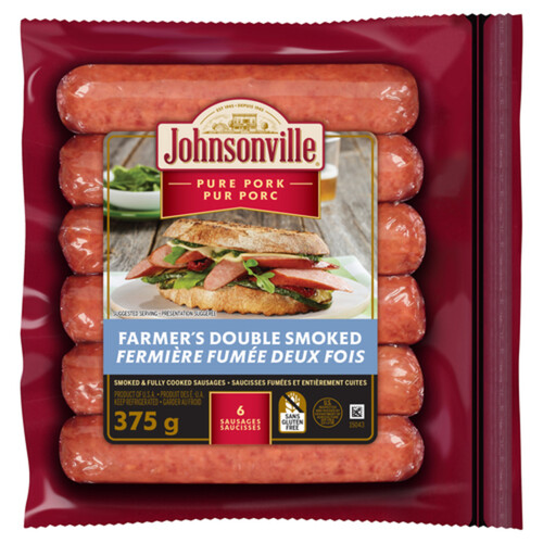 Johnsonville Sausage Farmer's Double Smoked 375 g