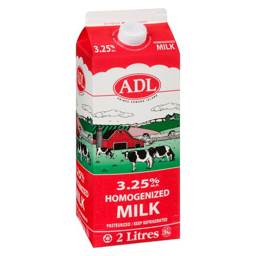 ADL 3.25% Milk Homogenized  2 L