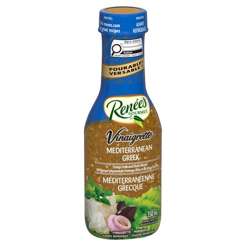Renee's Vinaigrette Mediterranean Greek 350 ml