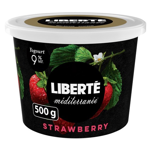 Liberté 9% Yogurt Méditerranée Strawberry 500 g
