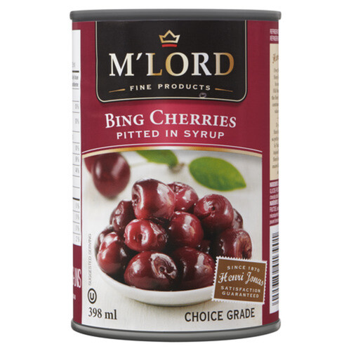 M'Lord Bing Cherry Pitted In Syrup 398 ml