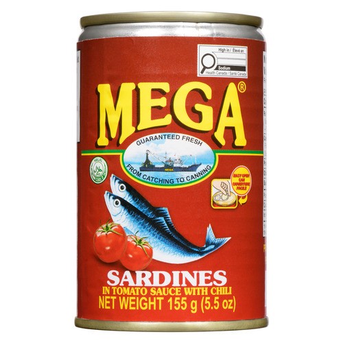 Mega Tomato Chilli Sauce Sardines 155 g