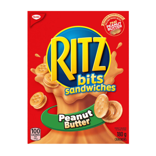 Christie Ritz Bits Sandwiches Peanut Butter 180 g
