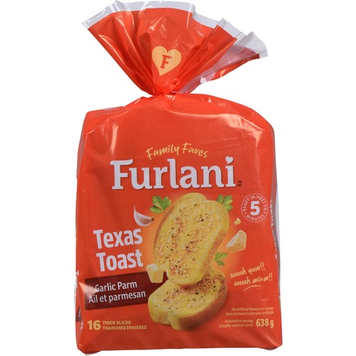 Furlanis Garlic Toast Parmesan 638 g (frozen)