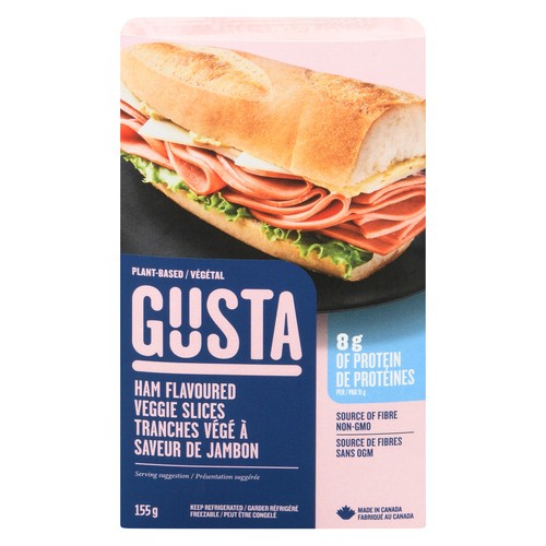 Gusta Ham Flavoured Veggie Slices 155 g