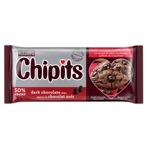 Hershey's Gluten-Free Chipits Dark Chocolate 250 g
