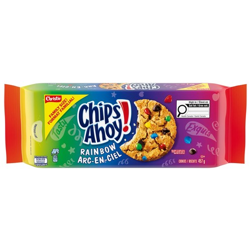 Christie Chips Ahoy! Cookies Rainbow Family Size 457 g